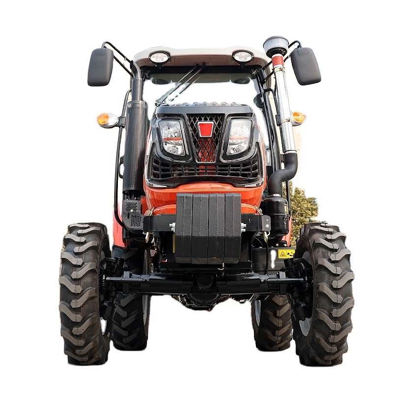 Tractors For Agriculture Used Construction Equipment Traktor 4x4 Mini Farm 4wd Compact Tractor