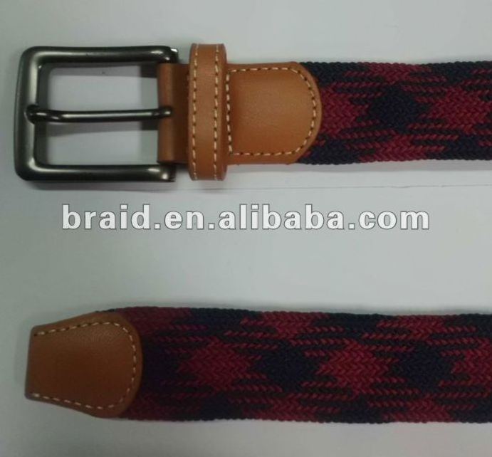 non leather belt with buckle