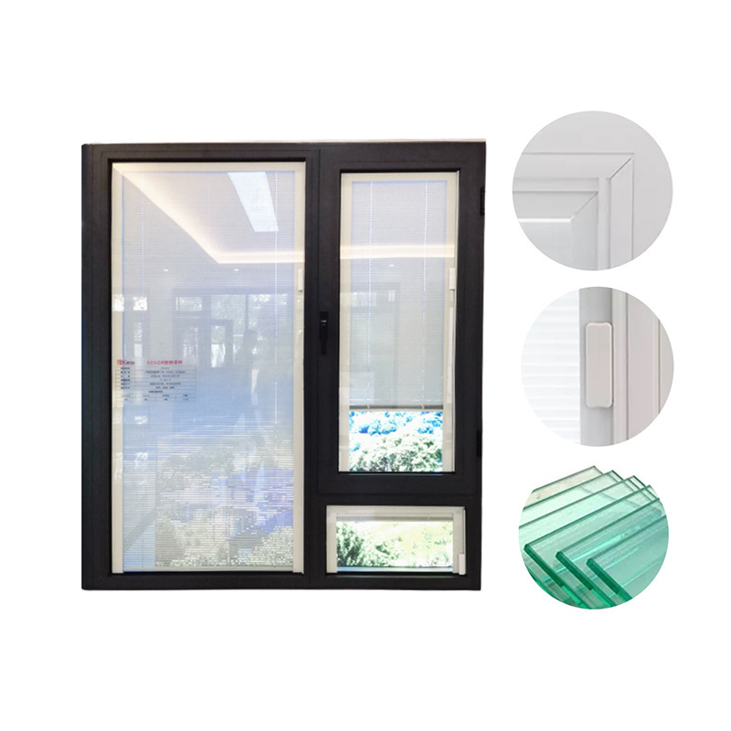 Monoblock Sliding Window With Shutters Electric Roller Shutter Windows