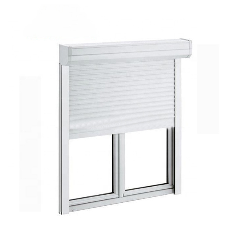 Monoblock Sliding Window With Shutters Electric Roller Shutter Windows