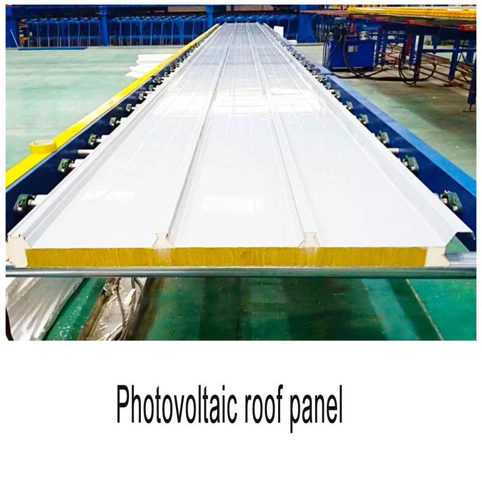 Easy Install 50-100mm Photovoltaic Dedicated Roof Sandwich Panels pu/pir Sandwich Panels for Factories