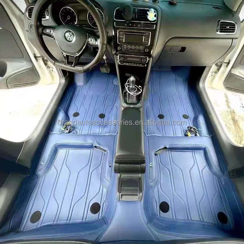 Custom fit car floor mats for 3D 5D car-styling carpet floor liner