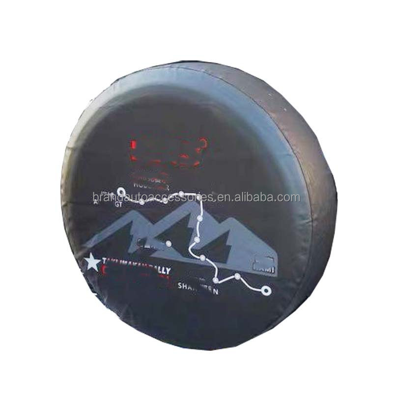 car spare tire wheel cover car wheel socks made in PU pvc material