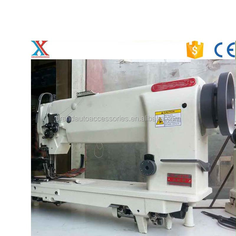 Double Needle Double Feed Compound Feed Lockstitch Glove Industrial Sewing Machine Price 2500rpm Max. Sewing Speed Xingxiang