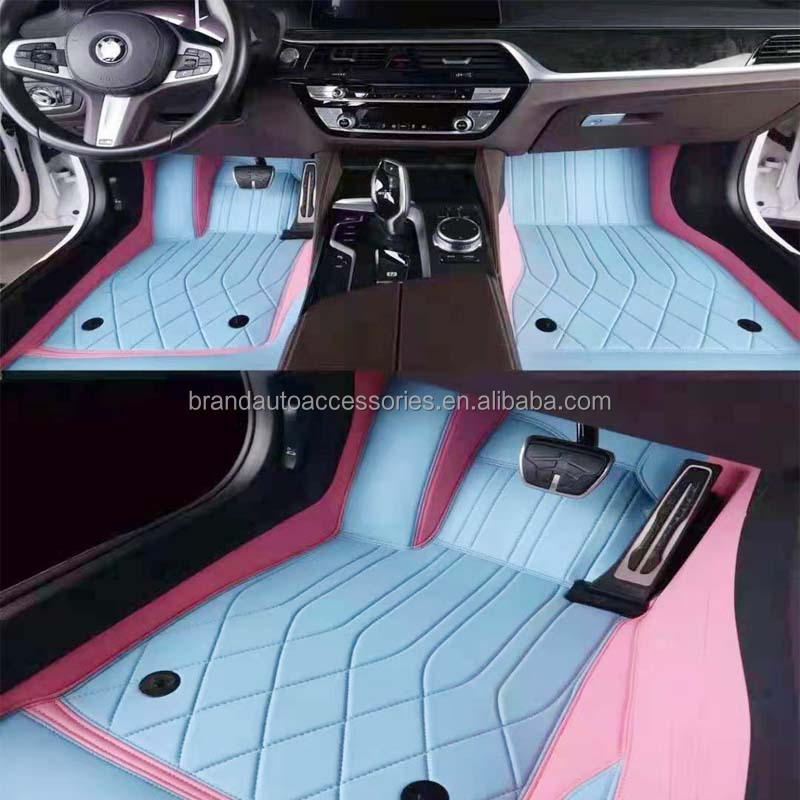 Custom fit car floor mats for 3D 5D car-styling carpet floor liner