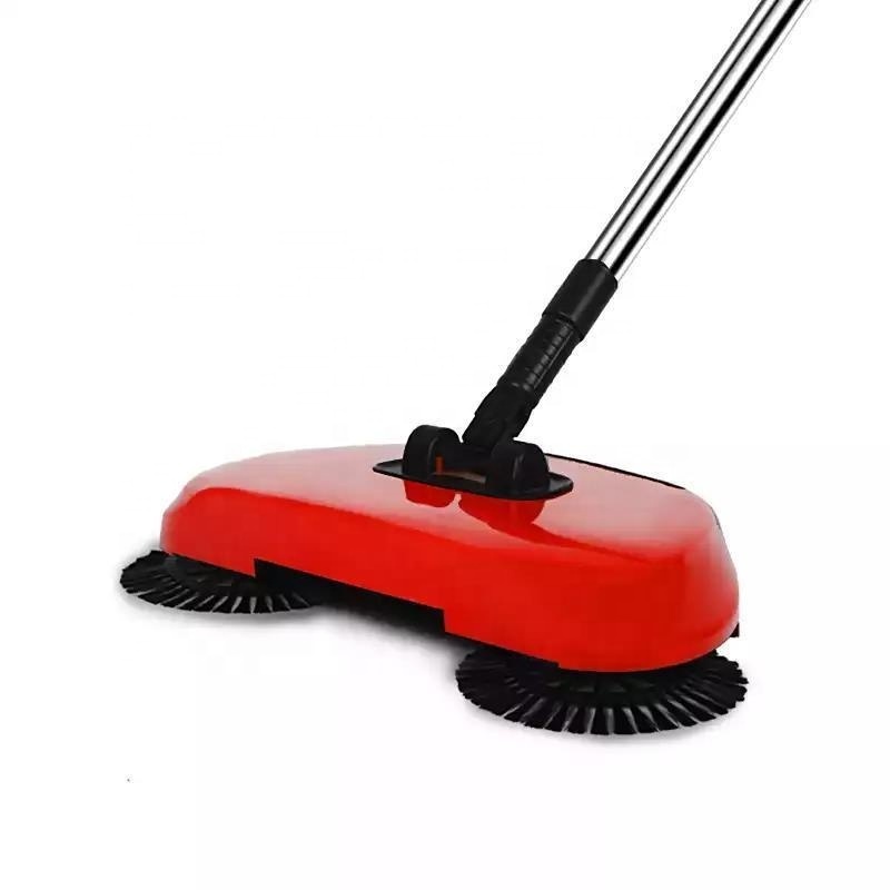 2024 new original lightweight automatic home manual hand push auto floor sweeper dustpan broom for sweeping hard floor cleaning