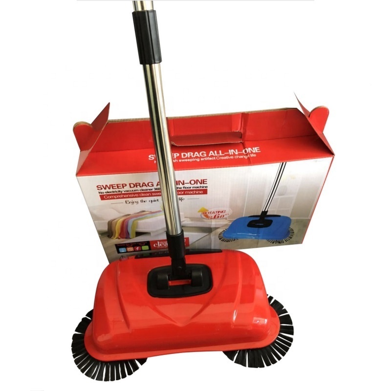 new arrival custom made wholesale brooms dustpans mops in one machine no charging required easy home 360 rotate push magic broom