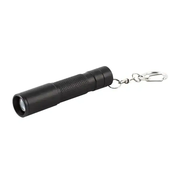 Portable Pocket Mini Gift Souvenir Zoomable Aluminum Battery Led Keychain Powerful 400 Lumen Light Torch Flashlight Magnetic