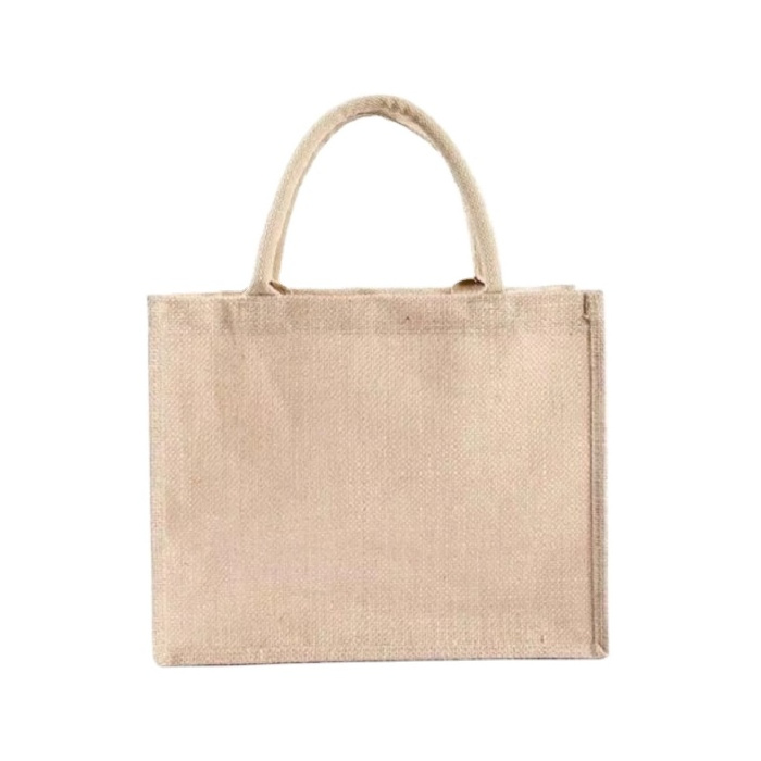 Raw Jute Yarn Eco Friendly Wholesale Natural Products Jute Tote bag 100% Nature New Design Export Oriented from Bangladesh