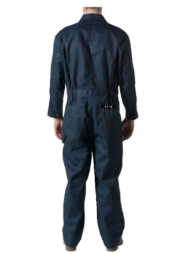 Hot selling Men's Long Sleeve Non-Insulated Mechanic Coverall 55% Cotton 45% Polyester Imported Zipper closure Machine Wash