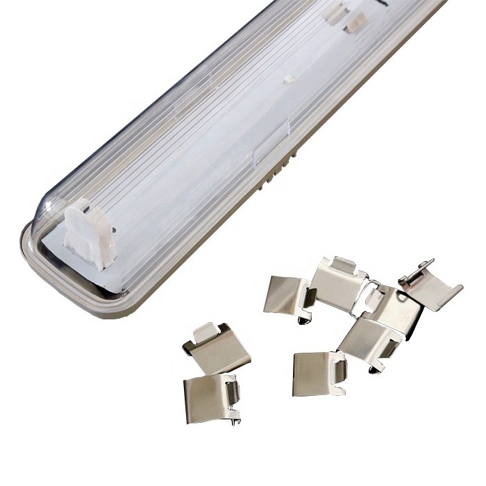 IP65 1200mm Tri-proof LED Light Fitting Double Tube Fixture 4ft LED Tri-proof Light 2*36W