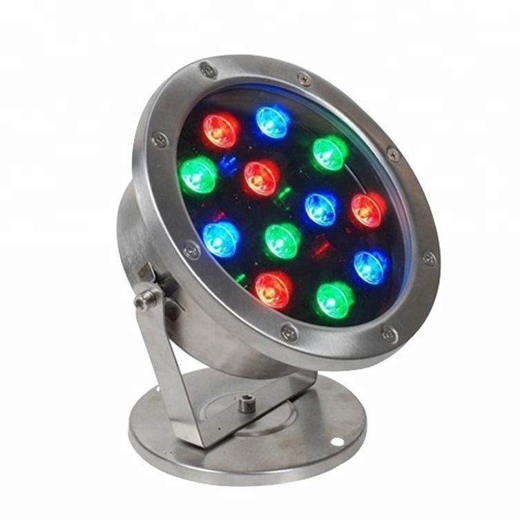 New Design RGB DMX Changeable IP68 9w Led Fountain Light Underwater Pool Lamp