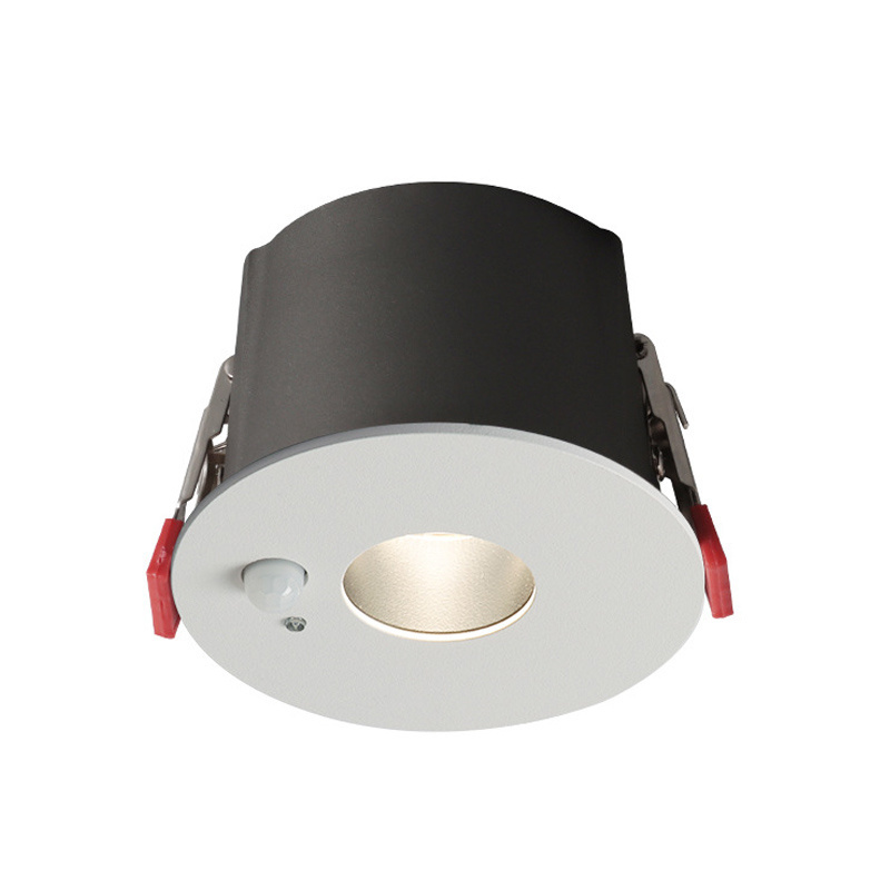 Recessed Mounted Ceiling LED Spot Light with Motion Sensor LED Downlight 10W COB LED Downlight with PIR Sensor