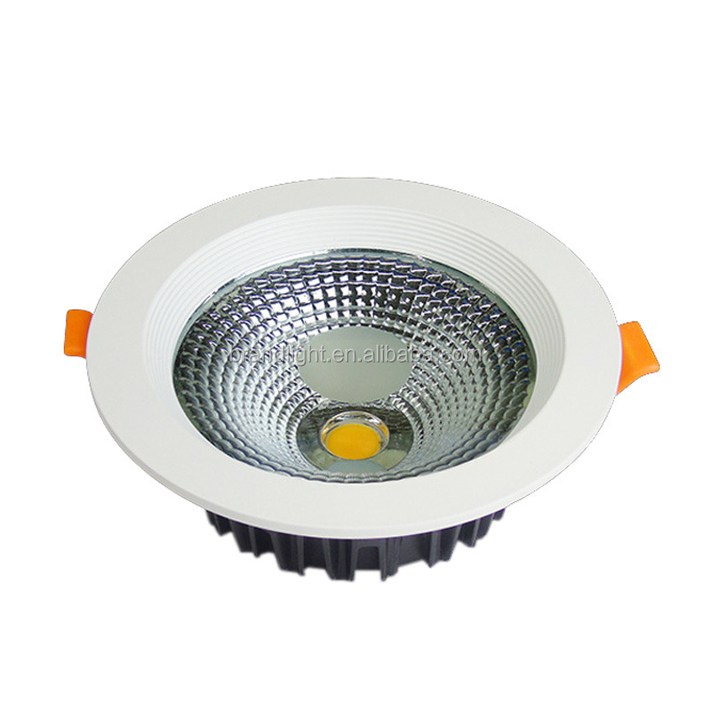 Aluminum Plastic Cover 10w cob led downlight led recessed down light dimmable led downlight