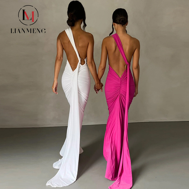 LIANEMENG AB219 Custom Ladies Dress Very Hot Sexy Dresses Clothing Summer Suspenders Sexy Dress