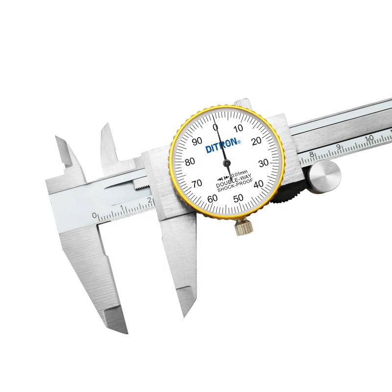 DITRON Dial Digital Calipers 0-150 Mm 0.02mm High Precision Industry Stainless Steel Vernier Caliper Measuring Tool