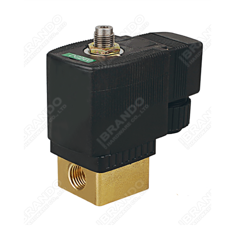 Oil Free Screw Air Compressor Spare Parts Unloader Drain Solenoid Valve 2 3 Way Normally Closed Open 6014 0400