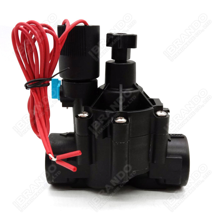 1'' DN25 25mm Garden Agriculture Drip Irrigation Water Plastic Electric Solenoid Valve 9V 12V 24V DC 110V 120V 220V 240V AC