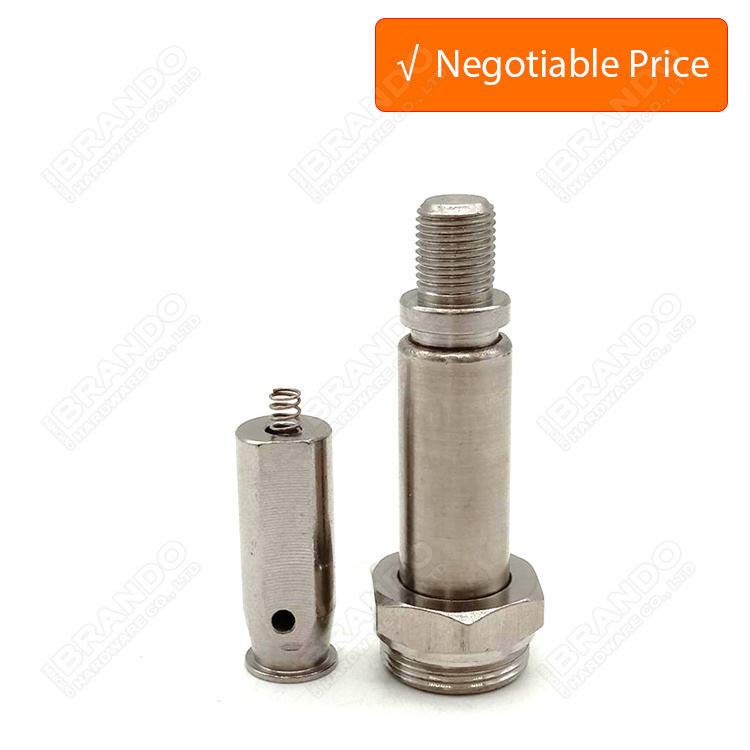 Customized Liquid Fluid Solenoid Valve Armature Assembly Plunger Tube Guide Tube With Inner Moving Core