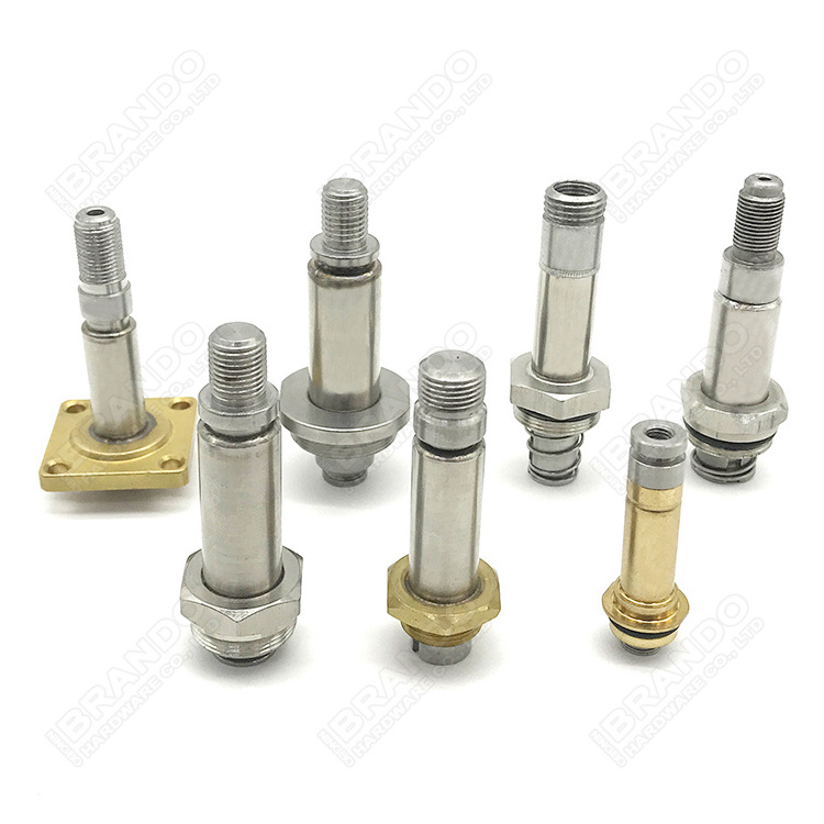 Customized Liquid Fluid Solenoid Valve Armature Assembly Plunger Tube Guide Tube With Inner Moving Core