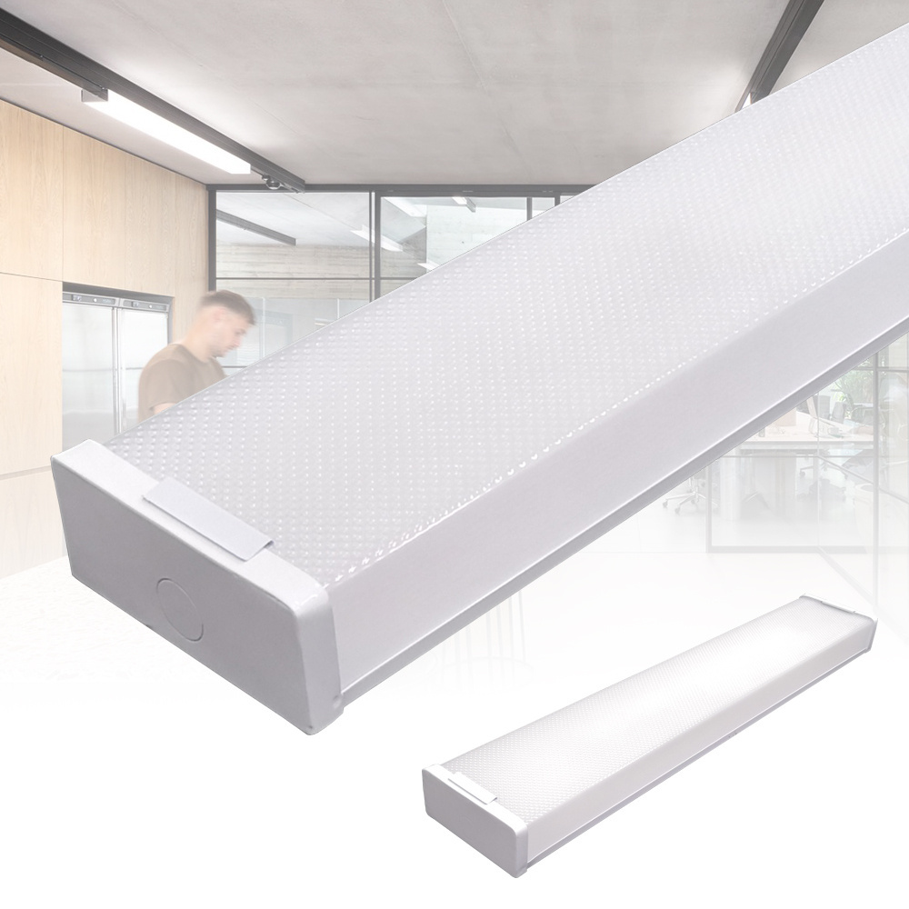 Super Bright Linkable LED Batten Light Ceiling Indoor LED Linear Lamp 2ft 4ft LED Linear Light Fixture for Office Lighting