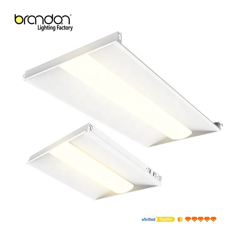 Brandon Aluminum Troffer Retrofit Kit Light Fixture 2X4 Led Troffer Led Surface Panel Light 36W Troffer