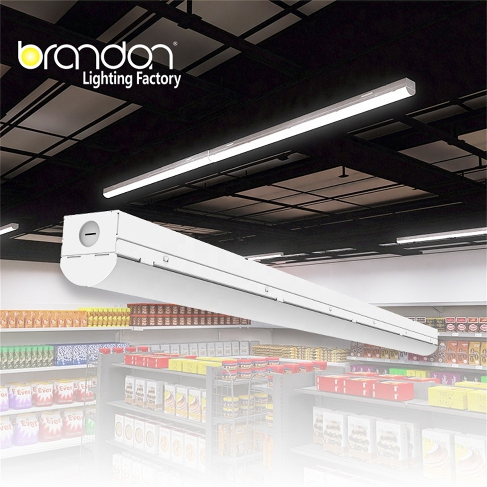 Brandon Commercial Modern Ceiling Lights Led Batten Light 36W 40W 60W Slim Profile Batten Light For School