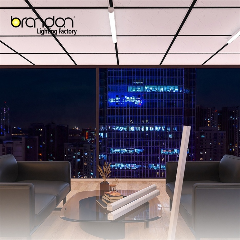 Brandon Indoor Light 4Ft Led Batten Tube Lights Garage Shop Honey Comb Led Lights Led Batten For Gymnasium