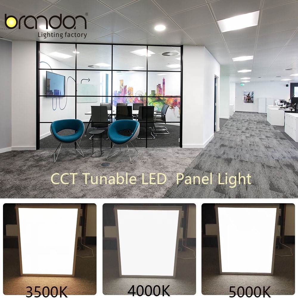 Brandon Panel Light Thin Led 6 Inch 5Cct For Canada Market Led Recessed Downlight Ultra Thin Led Panel Light