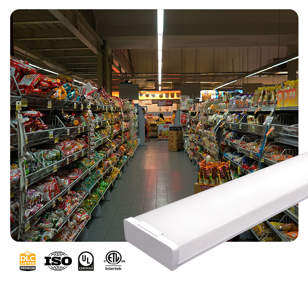 Brandon Commercial Office Energy-Saving Surface Mounted Light Multiple Link Ul Ce Dlc Led Linear Batten Light For Supermarket