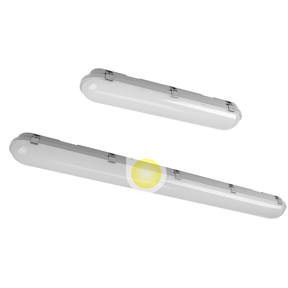 LED IP65 4 ft Water Tight Dlc tri proof light fluorescent T8 vapor tight vapor proof led Fixture