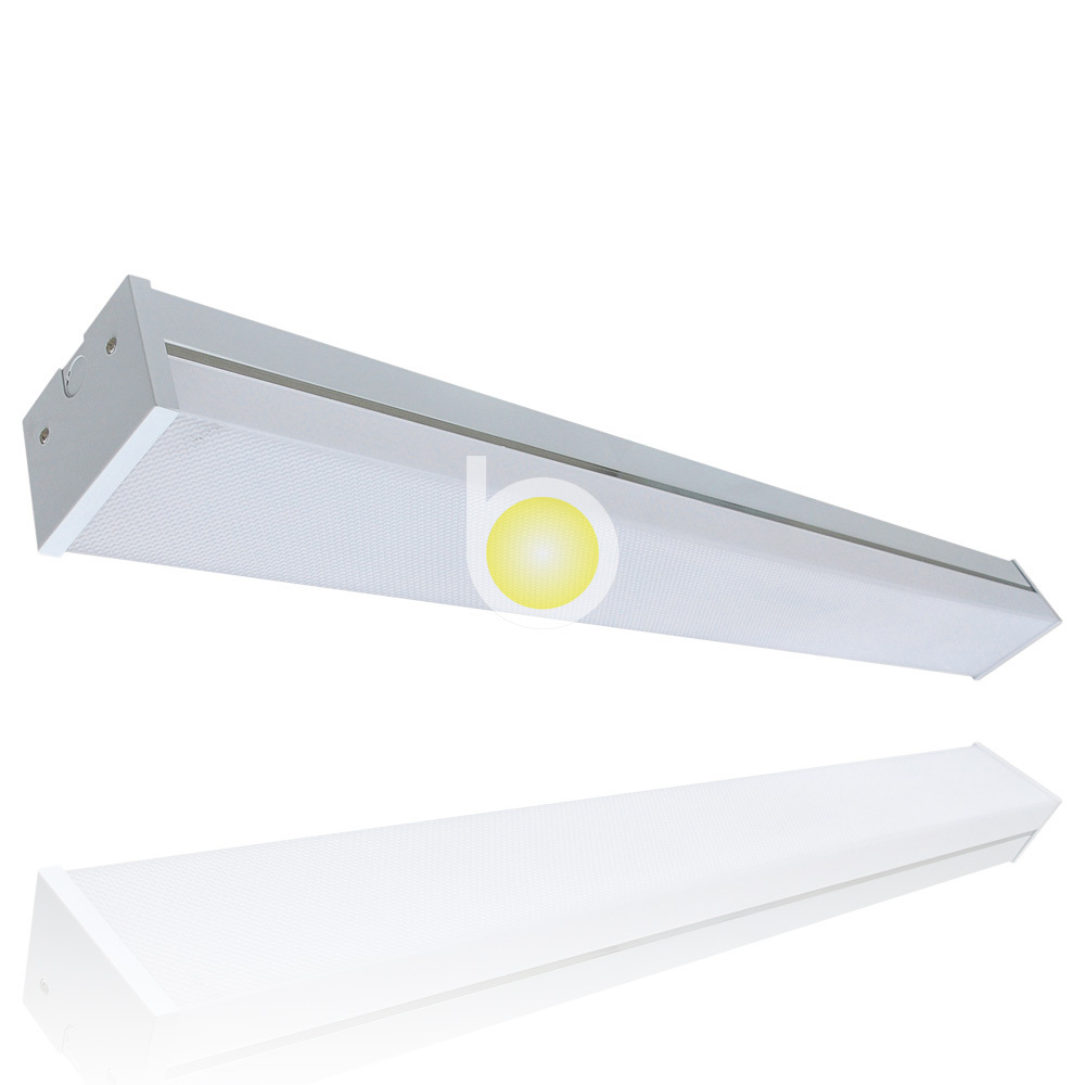 Led linear lighting fixture 40W Indoor ceiling surface mounted LED Batten light tube flat linear light