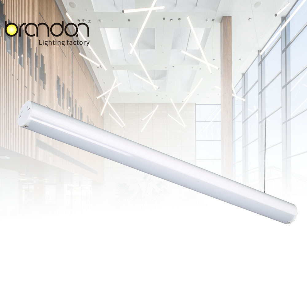 Hospital office building led luminaires surface mounted lighting fixtures indirect linear decorative pendant light