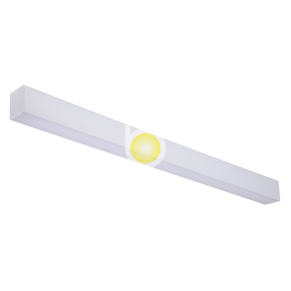 Office led ceiling light direct indirect led linear suspended lighting fixture