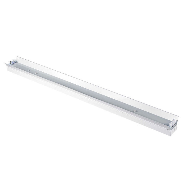 LED UVC tube strip T5 T8 surface mounted commercial fluorescent light fixture double lamps G13 G5