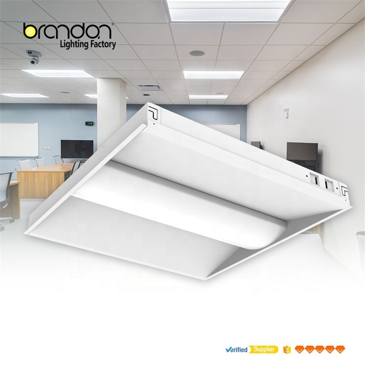 Brandon Troffer Light Led Panel Light 600X600 50 Wat Led Surface Mounted Flat Frame Troffer Light