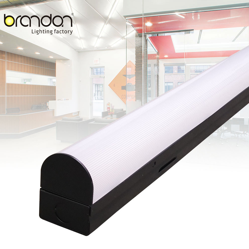 chandelier ceiling led commercial & industrial lighting aluminium tube linear bar long gym light