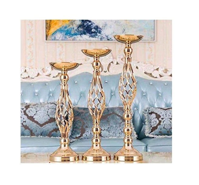 BRASS DIFFERENT MODERN TYPES OF CANDLEHOLDER By BRASSWORLD INDIA