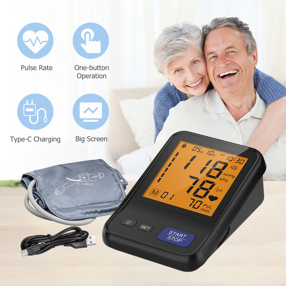 Best home use blood pressure monitor electric bp device digital sphygmomanometer