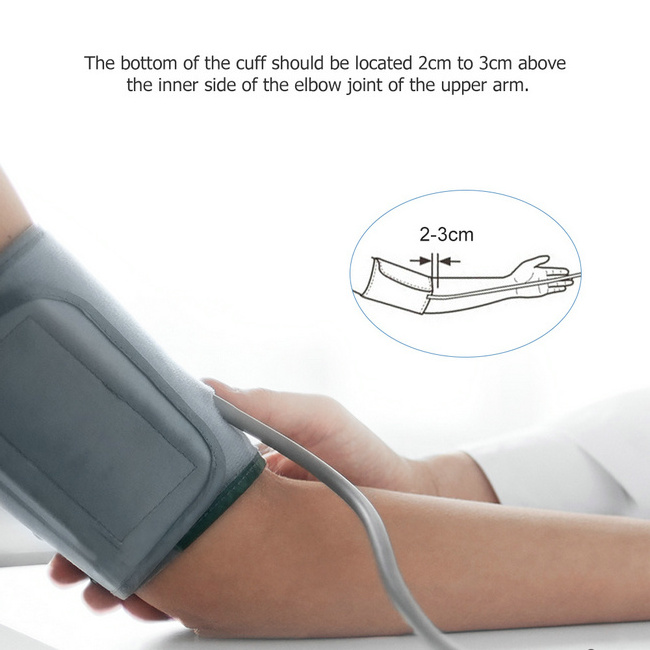 High quality electronic aneroid sphygmomanometer automatic digital high upper arm blood pressure monitor