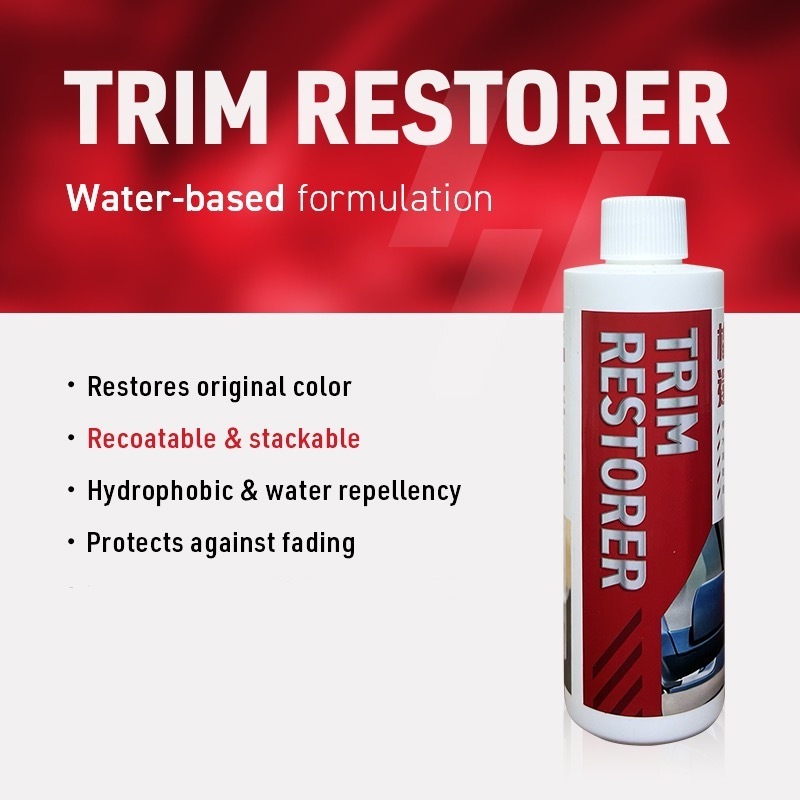 Plastic Trim Restorer, Car Plastic Restorer, Water-based Trim Restorer Car Trim Restorer