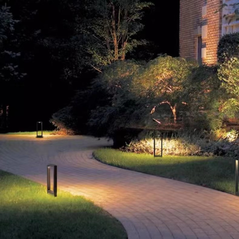 LED outdoor decorative waterproof led solar outdoor landscape path wireless lights