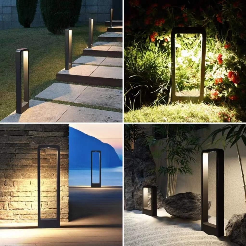 LED outdoor decorative waterproof led solar outdoor landscape path wireless lights