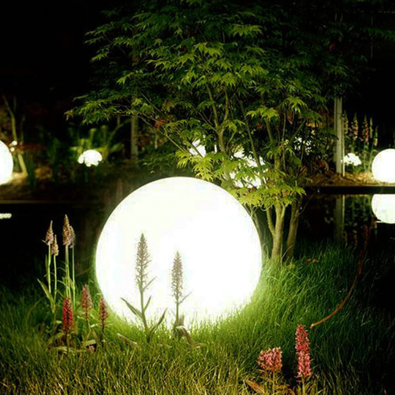 LED Garden Lighting Decoration solar led light outdoor garden big 30cm  ball lights