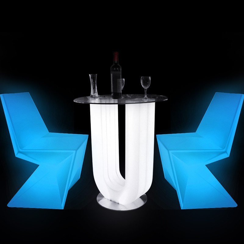 party led table for bar waterproof wedding bar glowing illuminated led cocktail table