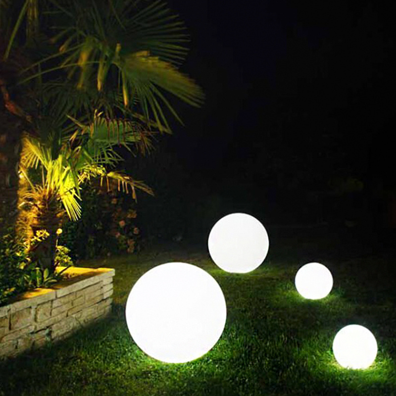 LED Garden Lighting Decoration solar led light outdoor garden big 30cm  ball lights