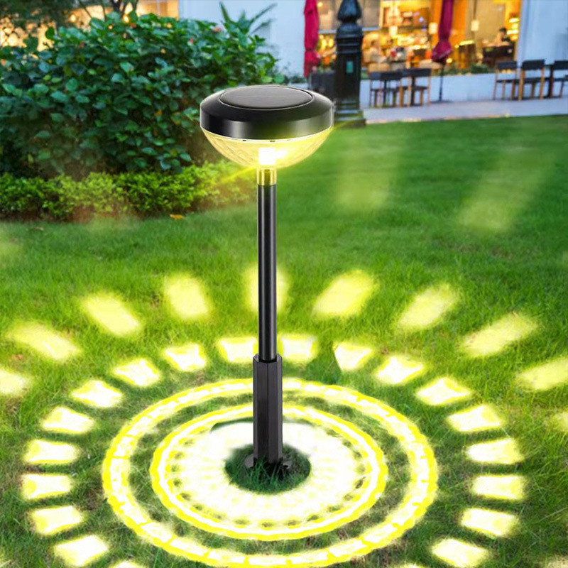 2w led spike light Design Rgb Solar Lawn Patio Yard Walkway Deck Light Outdoor Led Ground Light