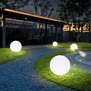 (Ready Stock)Hot Sale Luxury Cheap Solar Lights LED Ball Light Outdoor Garden Solar LED Walkway Lights