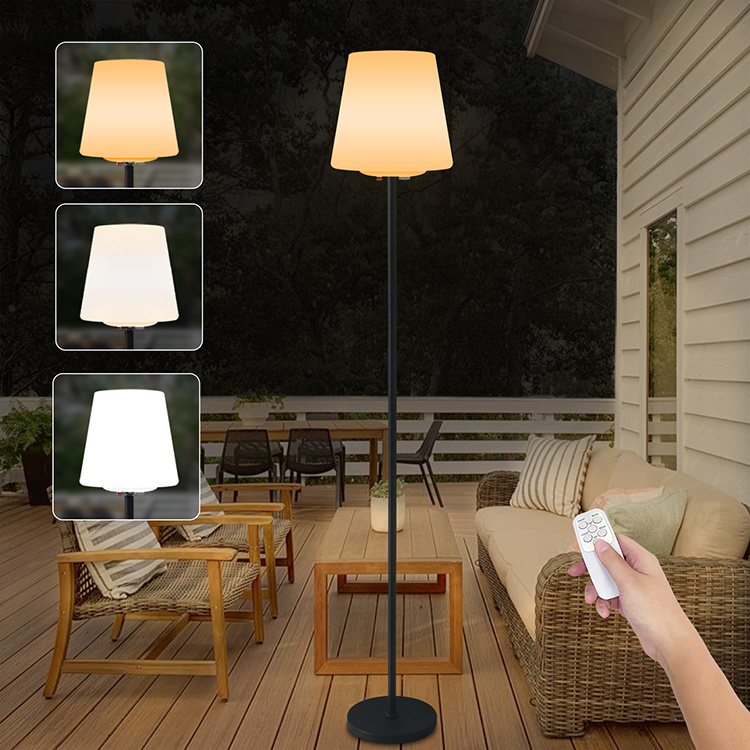 Classic Solar Powered Street Lights Floor lights Solar Led  Outdoor Garden Lightswaterproof Design Luxury Cozy Home Floor lights