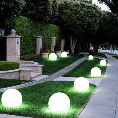 Hot Selling Garden Light LED Outdoor Round ball High Lumen Lawn Lamp Solar Camping Lights